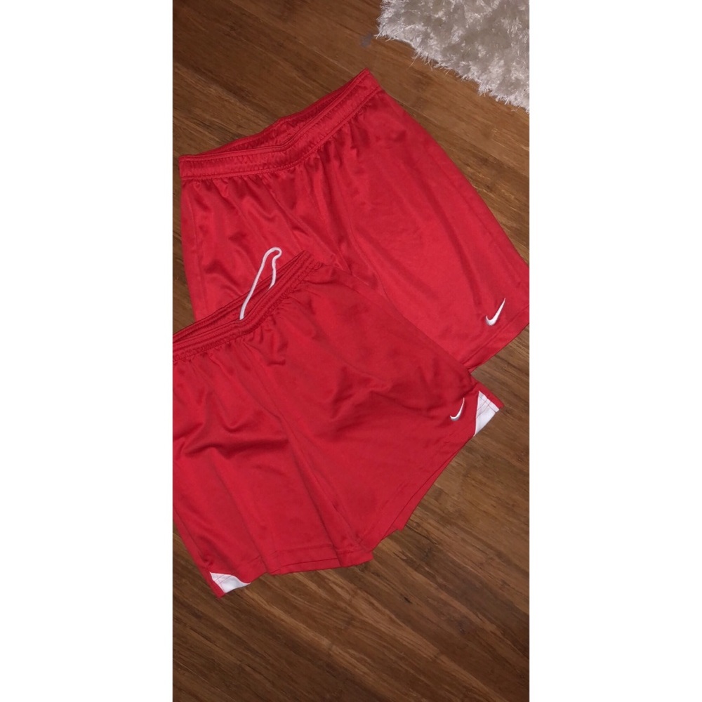 2 Red Athletic Shorts